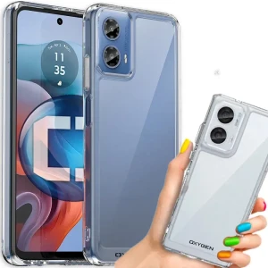 Etui na telefon Moto Edge 50 FUSION Oxygen Pure Bezbarwne