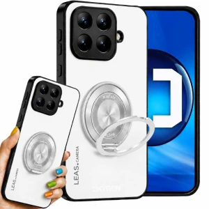 Etui na telefon Xiaomi 17T Białe Oxygen LeaS MAGSafe