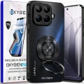 Etui na telefon Xiaomi 17T PRO Czarne Oxygen LeaS MAGSafe  + Super Folia