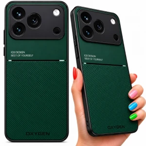Etui na telefon Honor 600 Pro Zielone Oxygen IQS