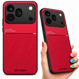 Etui na telefon Honor 600 Pro Czerwone Oxygen IQS