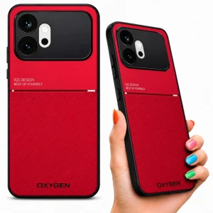 Etui na telefon Honor 600 Czerwone Oxygen IQS