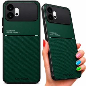 Etui na telefon Honor 600 Zielone Oxygen IQS