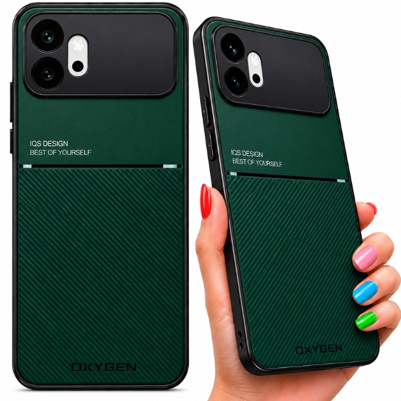 Etui na telefon Honor 600 Zielone Oxygen IQS
