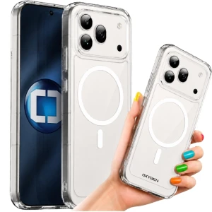 Etui na telefon Honor 600 Pro Oxygen Pure MAGSafe Bezbarwne