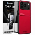Etui na telefon Honor 600 Pro Czerwone Oxygen IQS + Szkło Hartowane X-HARD.jpg