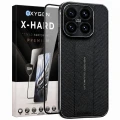 Etui na telefon Xiaomi 17 Czarne Oxygen Ultimate + Szkło Hartowane X-HARD