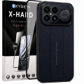 Etui na telefon Xiaomi Poco F8 Ultra Czarne Oxygen Ultimate + Szkło Hartowane X-HARD