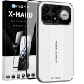 Etui na telefon Xiaomi Poco F8 Ultra Białe Oxygen Ultimate + Szkło Hartowane X-HARD