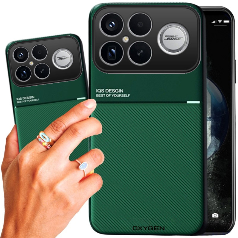 Etui na telefon Xiaomi Poco F8 Ultra Zielone Oxygen IQS