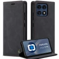 Etui na telefon Motorola Edge 70 Pro Czarne Oxygen BooK