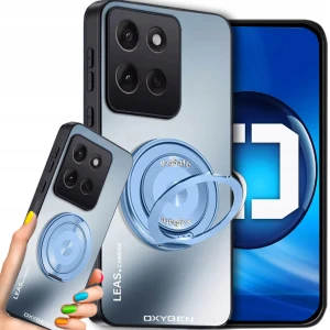 Etui na telefon Motorola Edge 70 Pro Niebieskie Oxygen LEAS