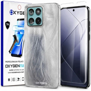 Etui na telefon Motorola Moto G67 Oxygen LUNA + Super Folia