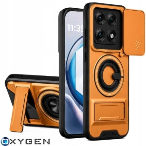 Etui na telefon Motorola Edge 70 Pro Pomarańczowe Oxygen XR