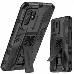 Etui na telefon Oppo Reno5 Z Czarne Oxygen RBX