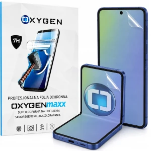 Zestaw 2 Folii Samoregenerujących OXYGENMaxx Samsung Z Flip5 2 Ekrany