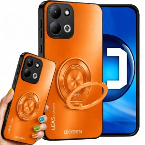 Etui na telefon Redmi Redmi 17 5G Pomarańczowe Oxygen LEAS