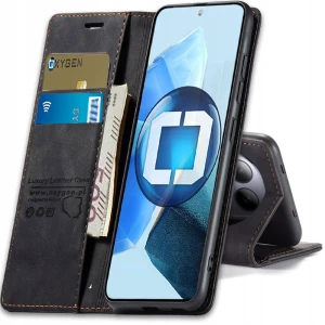 Etui na telefon Samsung Galaxy S26 FE Czarne Oxygen BooK