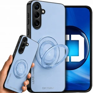 Etui na telefon Samsung Galaxy S26 FE Niebieskie Oxygen LEAS