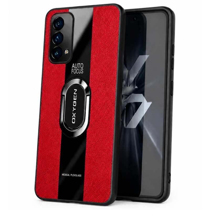 etui pax realme gt master + szkło hartowane czerwone.webp