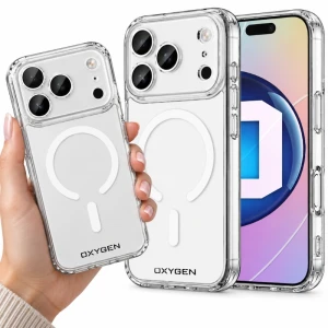 Etui na telefon Apple iPhone 18 Pro Max Bezbarwne Oxygen PURE MaGsafe