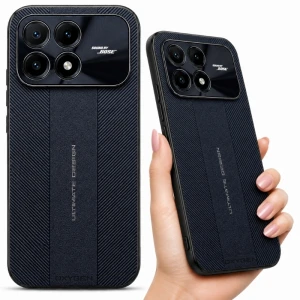 Etui na telefon POCO F9 Pro Czarne Oxygen Ultimate