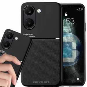 Etui na telefon POCO X8 Pro Czarne Oxygen IQS