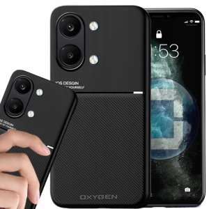 Etui na telefon POCO X8 Pro Max Czarne Oxygen IQS