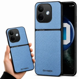 Etui na telefon Redmi Note 17 Pro 5G Niebieskie Oxygen LUXE MagSafe