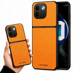 Etui na telefon Redmi Note 17 Pro Max 5G Pomarańczowe Oxygen LUXE MagSafe