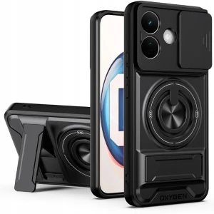 Etui na telefon Redmi Note 17 5G Czarne Oxygen XR MagSafe