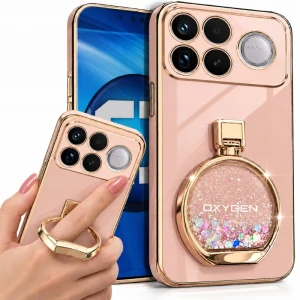Etui na telefon POCO F9 Ultra Różowe Oxygen ARIA