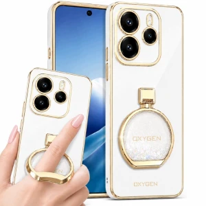 Etui na telefon Redmi Note 14 5G Białe Oxygen ARIA