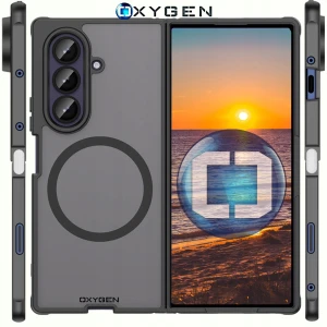Etui na telefon Samsung Galaxy Z Fold8 Ultra Czarne Oxygen MAT MagSafe + Super Folia