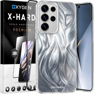 Etui na telefon Samsung Galaxy S25 ULTRA Oxygen LUNA + Szkło Hartowane X-HARD