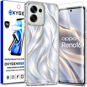 Etui na telefon Oppo Reno16 F Oxygen LUNA + Super Folia
