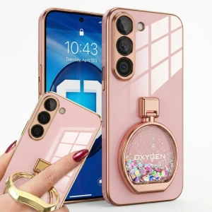 Etui na telefon Samsung Galaxy A18 Różowe Oxygen ARIA