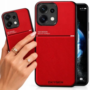 Etui na telefon Oppo Reno16 F Czerwone Oxygen IQS