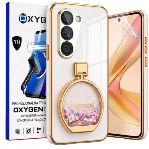Etui na telefon Samsung Galaxy S26 FE Białe Oxygen ARIA + Super Folia