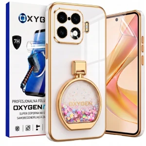 Etui na telefon Realme 16 Pro Białe Oxygen ARIA + Super Folia