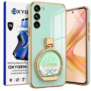 Etui na telefon Samsung A15 4G | 5G Miętowe Oxygen ARIA + Super Folia