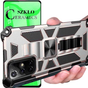 Etui na telefon Samsung Galaxy A51 Oxygen GTX + Szkło Ceramiczne