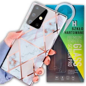Etui na telefon Samsung Galaxy A51 Oxygen Pix + Szkło Hartowane 9H