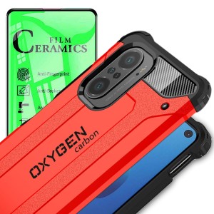 Etui na telefon Xiaomi Mi 11i 5G Oxygen CR + Szkło Ceramiczne