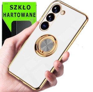 Etui na telefon Samsung Galaxy S23 Plus Oxygen Chic + Szkło Hartowane