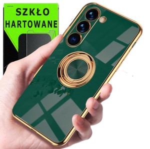 Etui na telefon Samsung Galaxy S23 Plus Oxygen Chic + Szkło Hartowane
