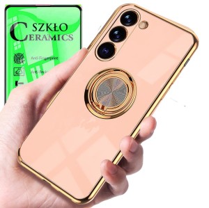 Etui na telefon Samsung S23 Oxygen Chic + Szkło Ceramiczne