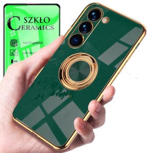 Etui na telefon Samsung S23 Oxygen Chic + Szkło Ceramiczne