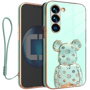 Etui na telefon Samsung S23 Oxygen BeaR Miętowe + Smycz